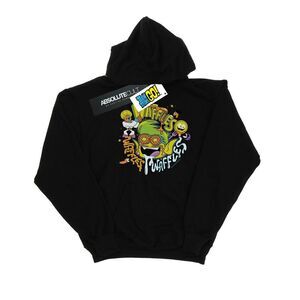 DC Comics Mens Teen Titans Go Waffle Mania Hoodie / Black